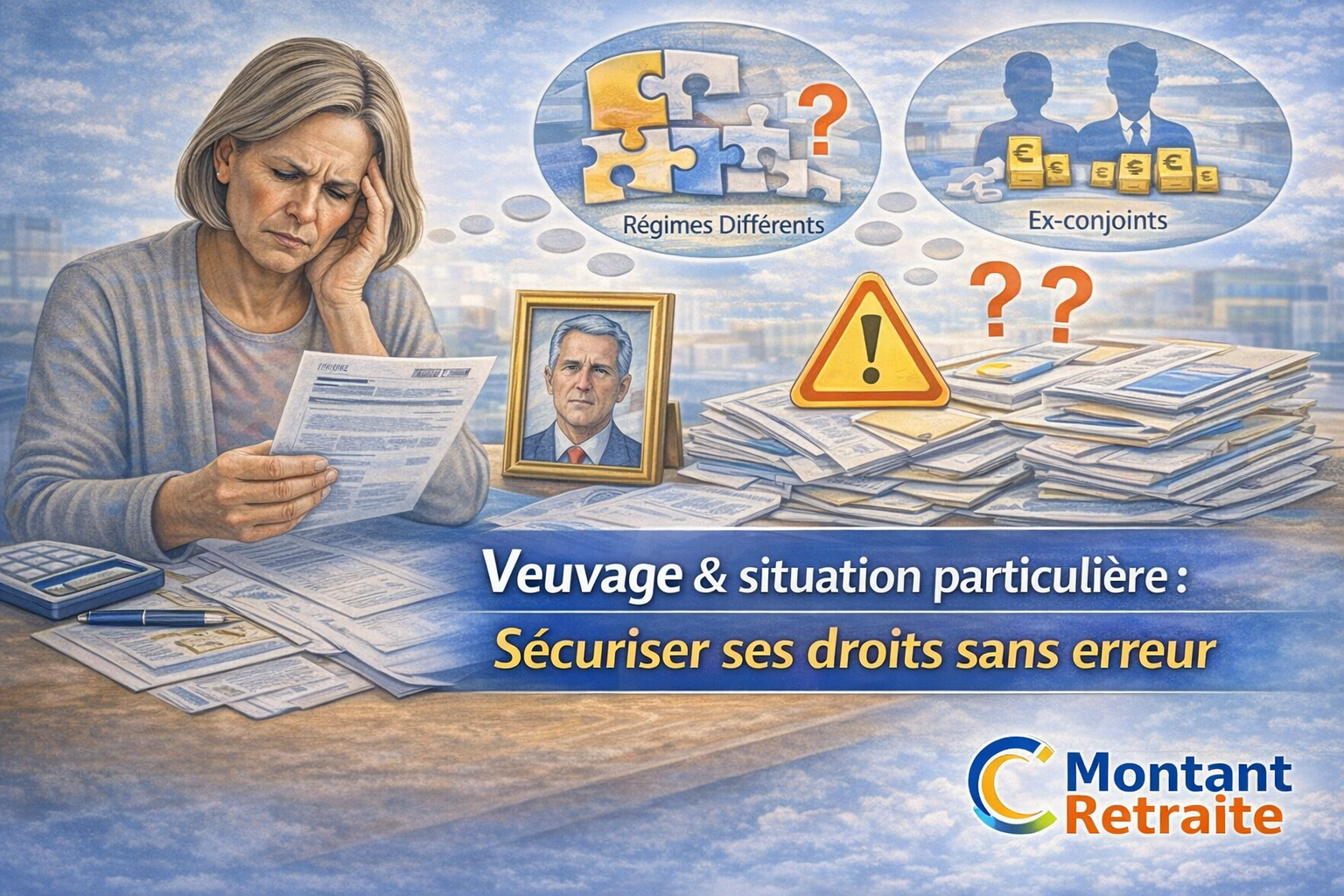 Veuvage et retraite en situation particulière : sécuriser ses droits sans erreur