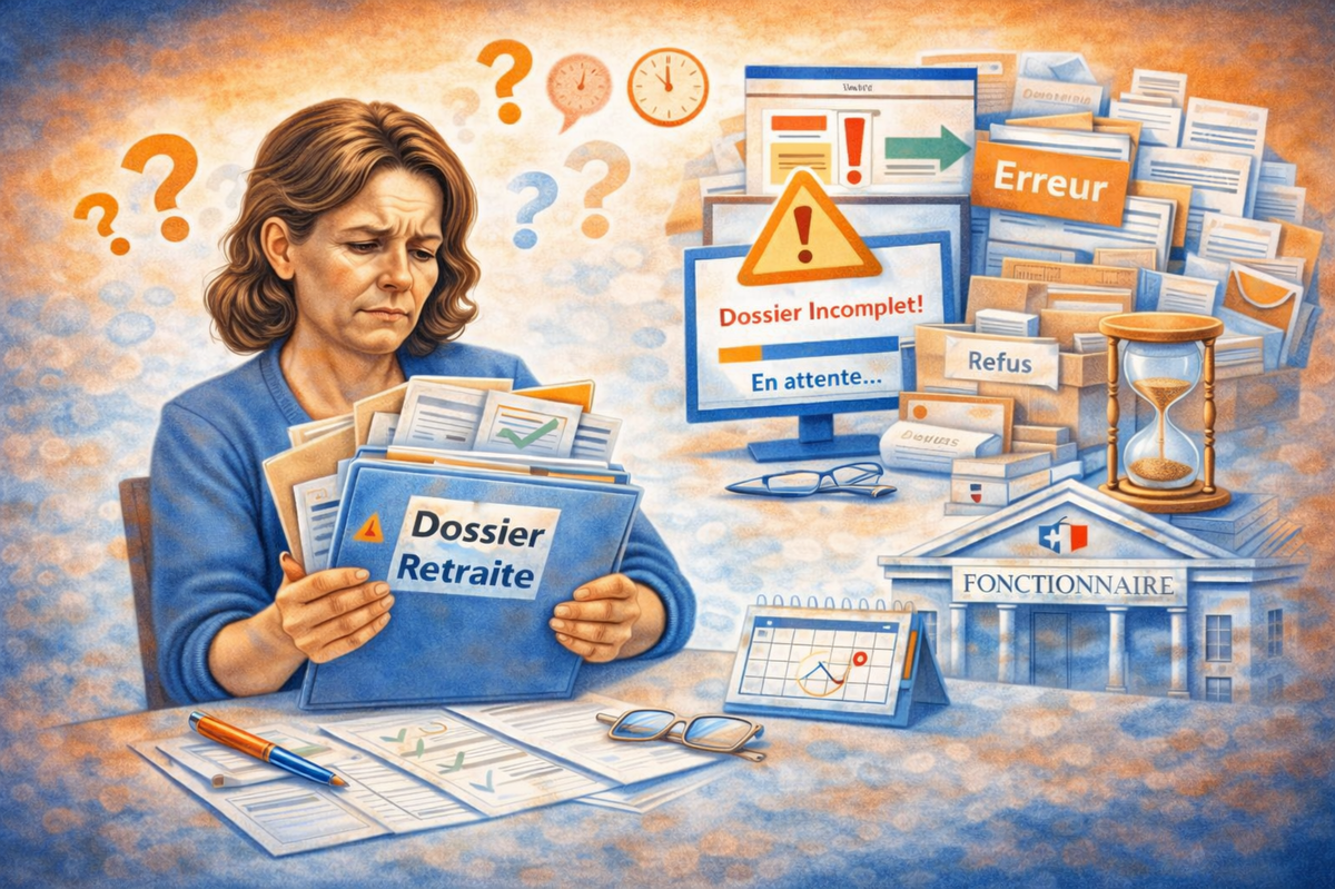Dépôt du dossier retraite des fonctionnaires : étapes, erreurs à éviter et délais