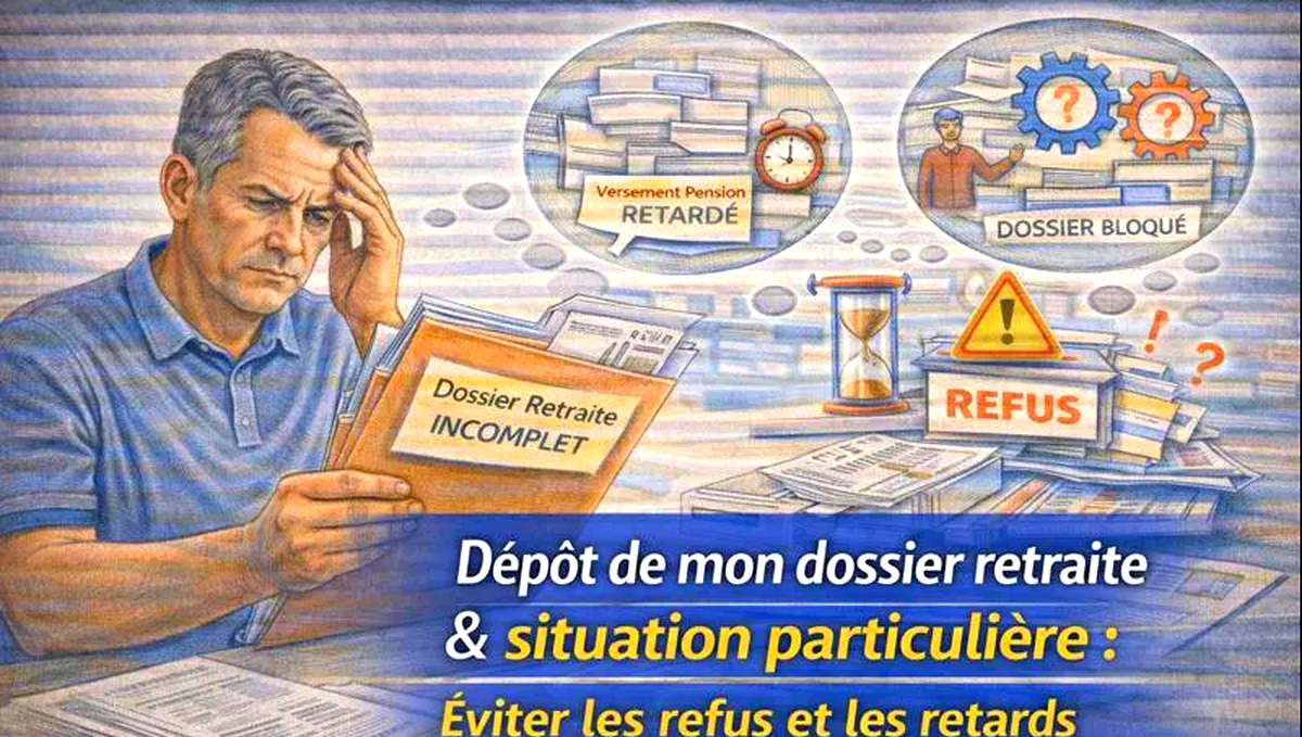 Dépôt de dossier retraite en situation particulière : éviter les refus et les retards