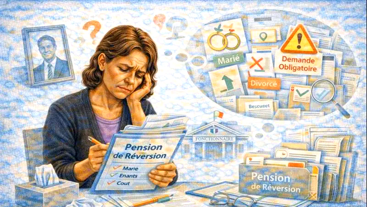 Pension de réversion des fonctionnaires : conditions, calcul et démarches
