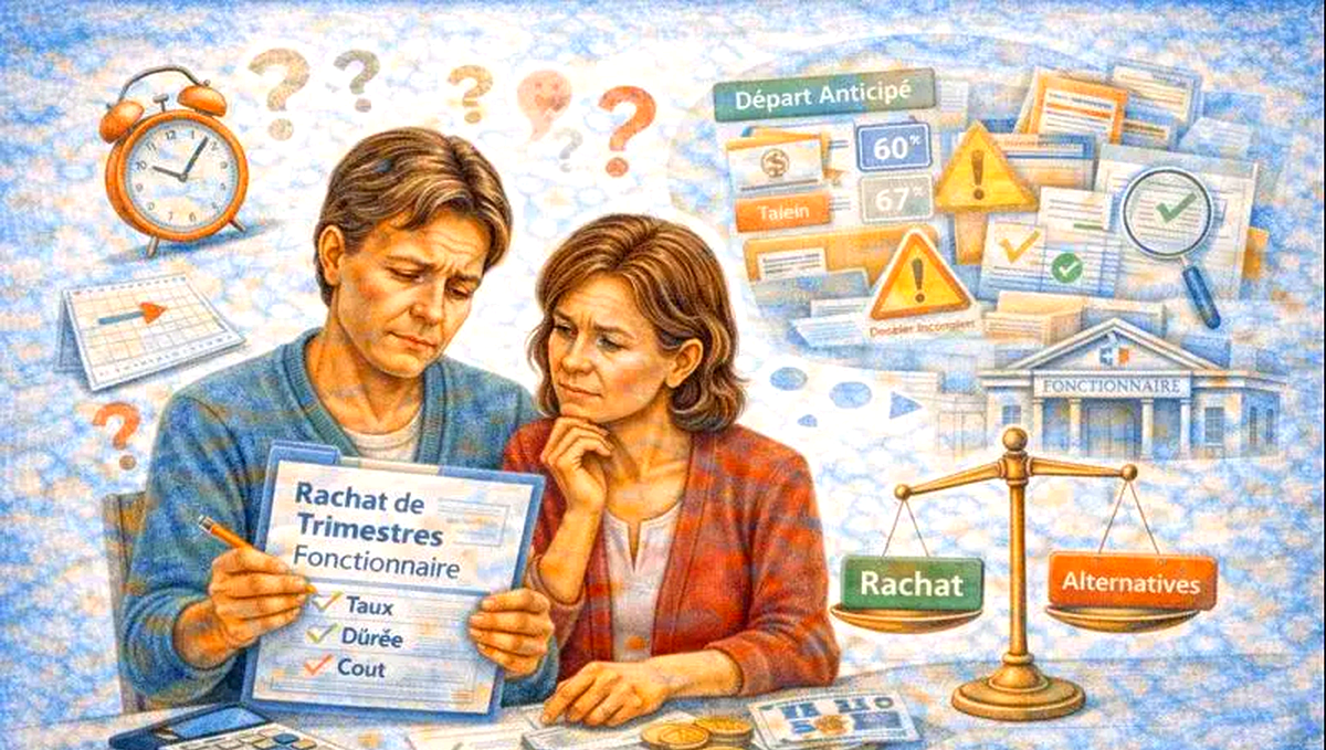 Rachat de trimestres pour les fonctionnaires : quand est-ce vraiment utile ?