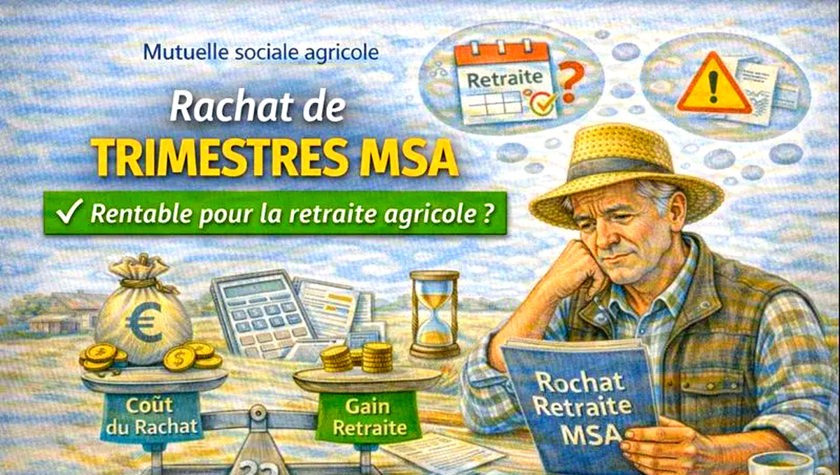 Rachat de trimestres MSA : comprendre, calculer et décider sans erreur